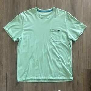 Bonobos Mint Green T Shirt with Planet embroidery on pocket